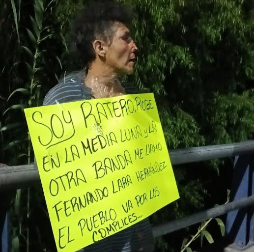 Retienen y «pasean» a ladrón en Ixmiquilpan
