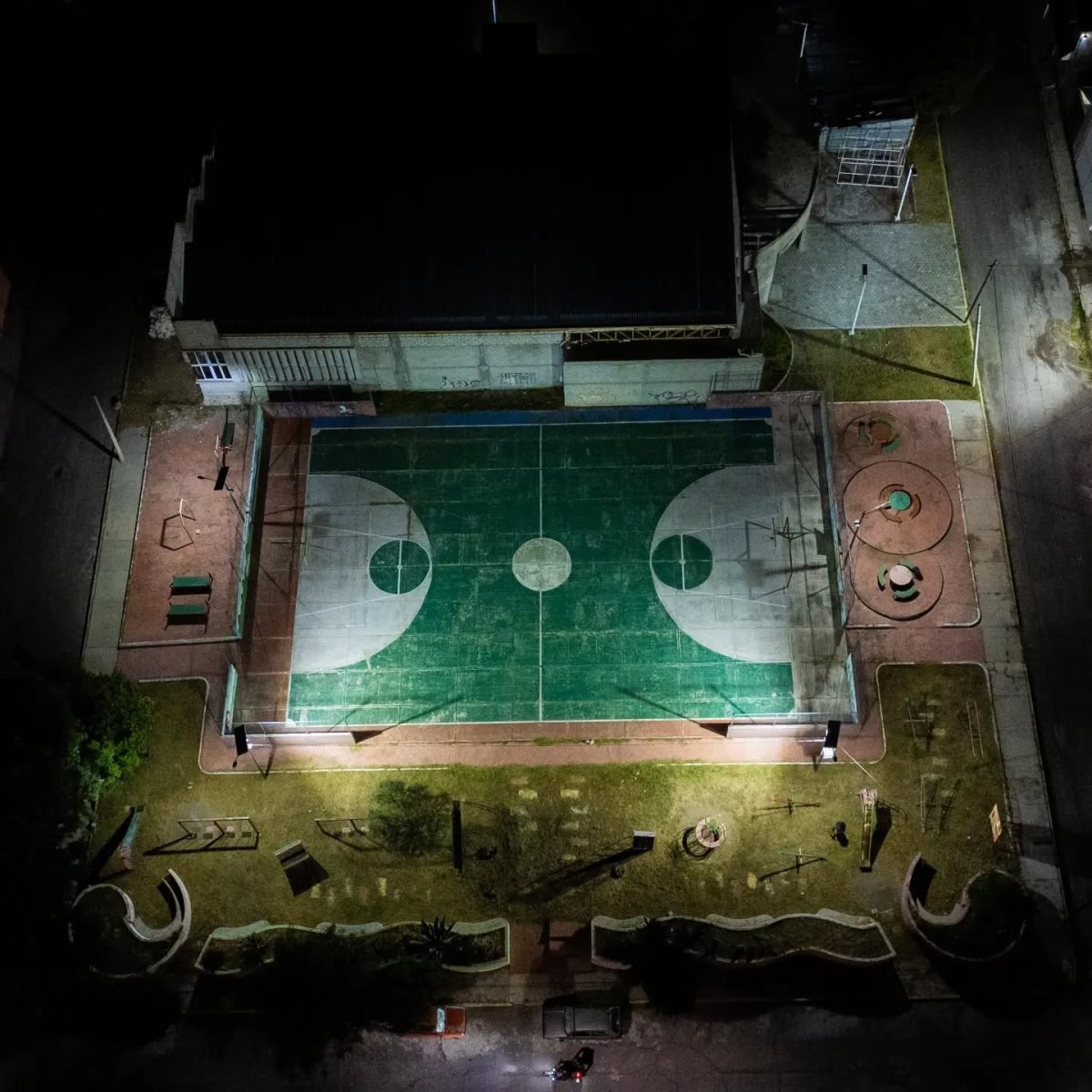 Suman 11 los parques iluminados en Pachuca