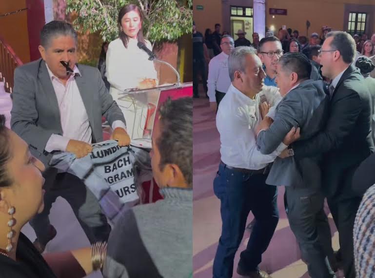Agreden a síndico en informe de Huichapan