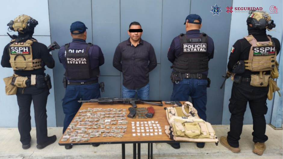 Detienen armado a generador de violencia