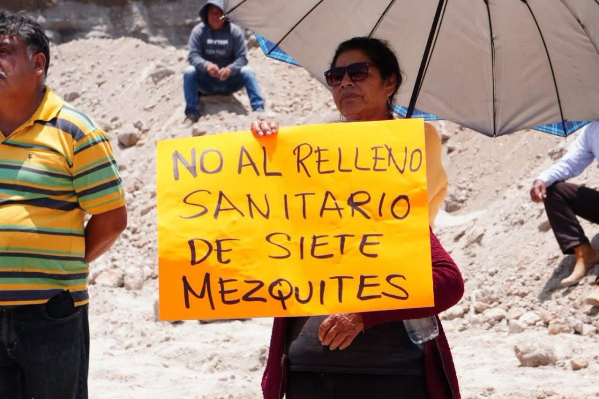 Mantiene bajo vigilancia relleno en 7 Mezquites